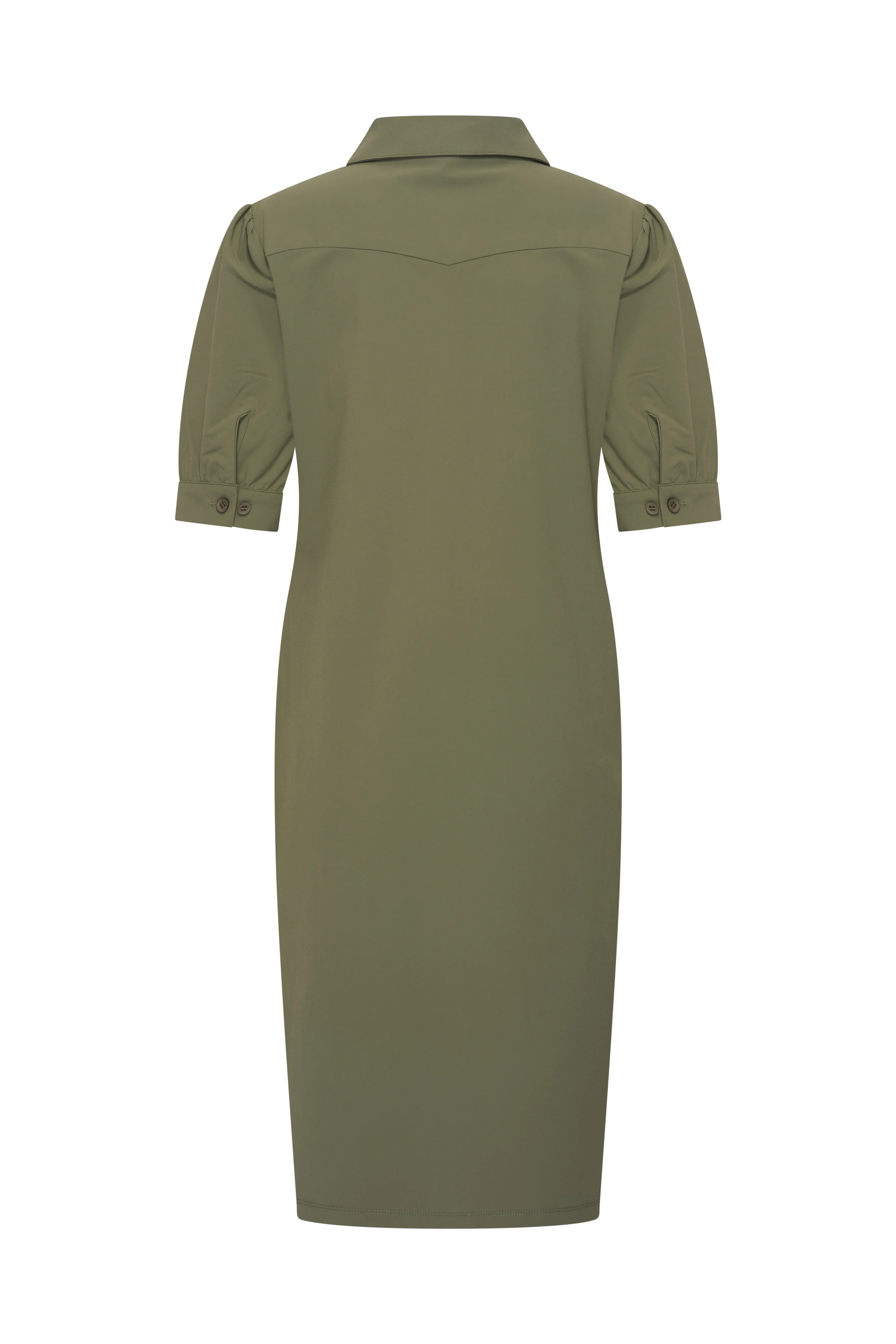 Mi Piace Travelstof Jurk 202605 olive