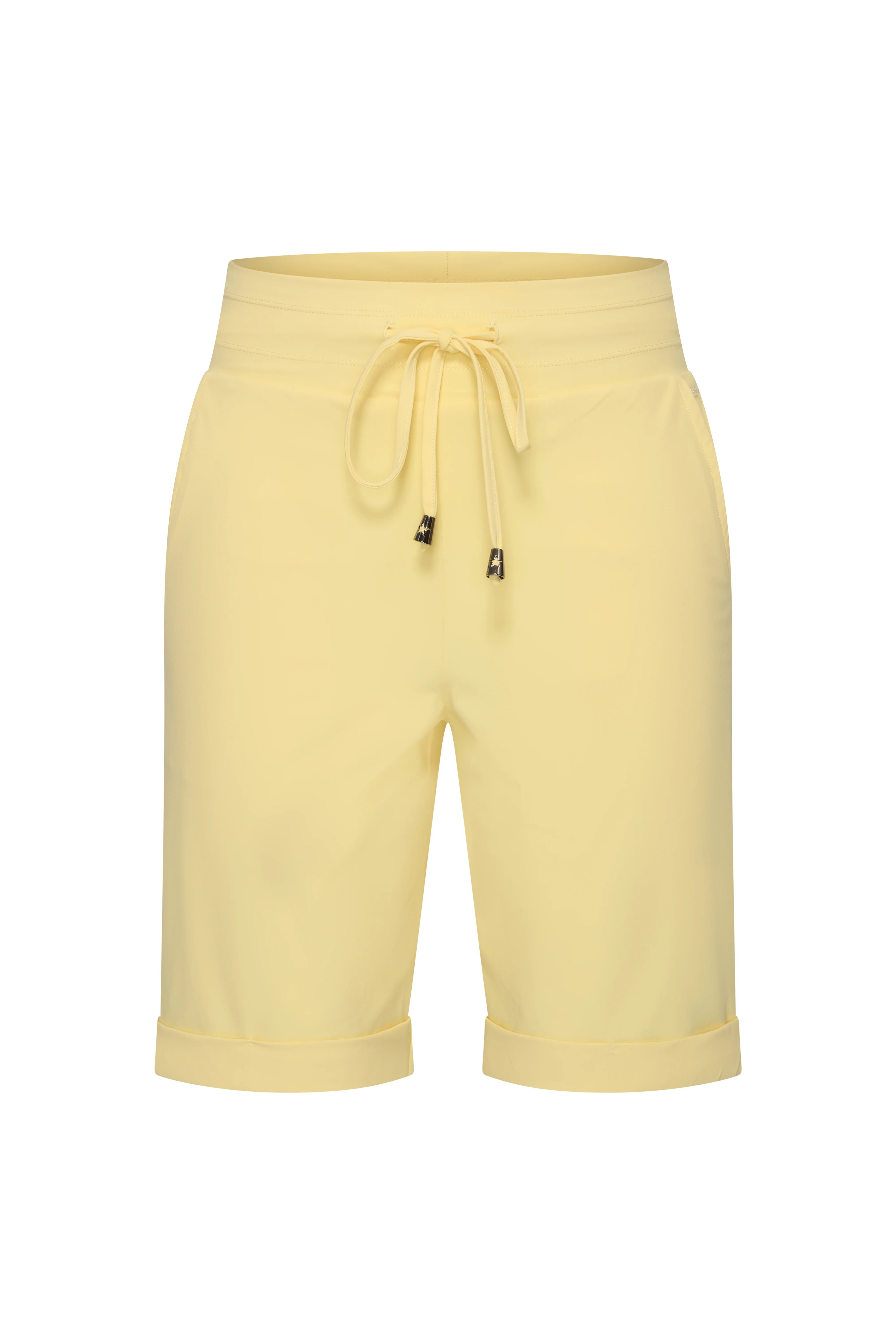 Mi Piace Travelstof Bermuda Broek 202589 lemon yellow