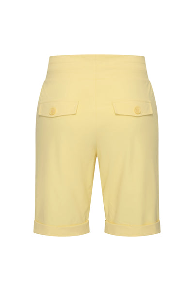 Mi Piace Travelstof Bermuda Broek 202589 lemon yellow