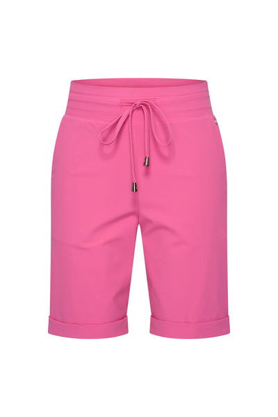 Mi Piace Travelstof iets wijdere Korte Broek 202423 rose