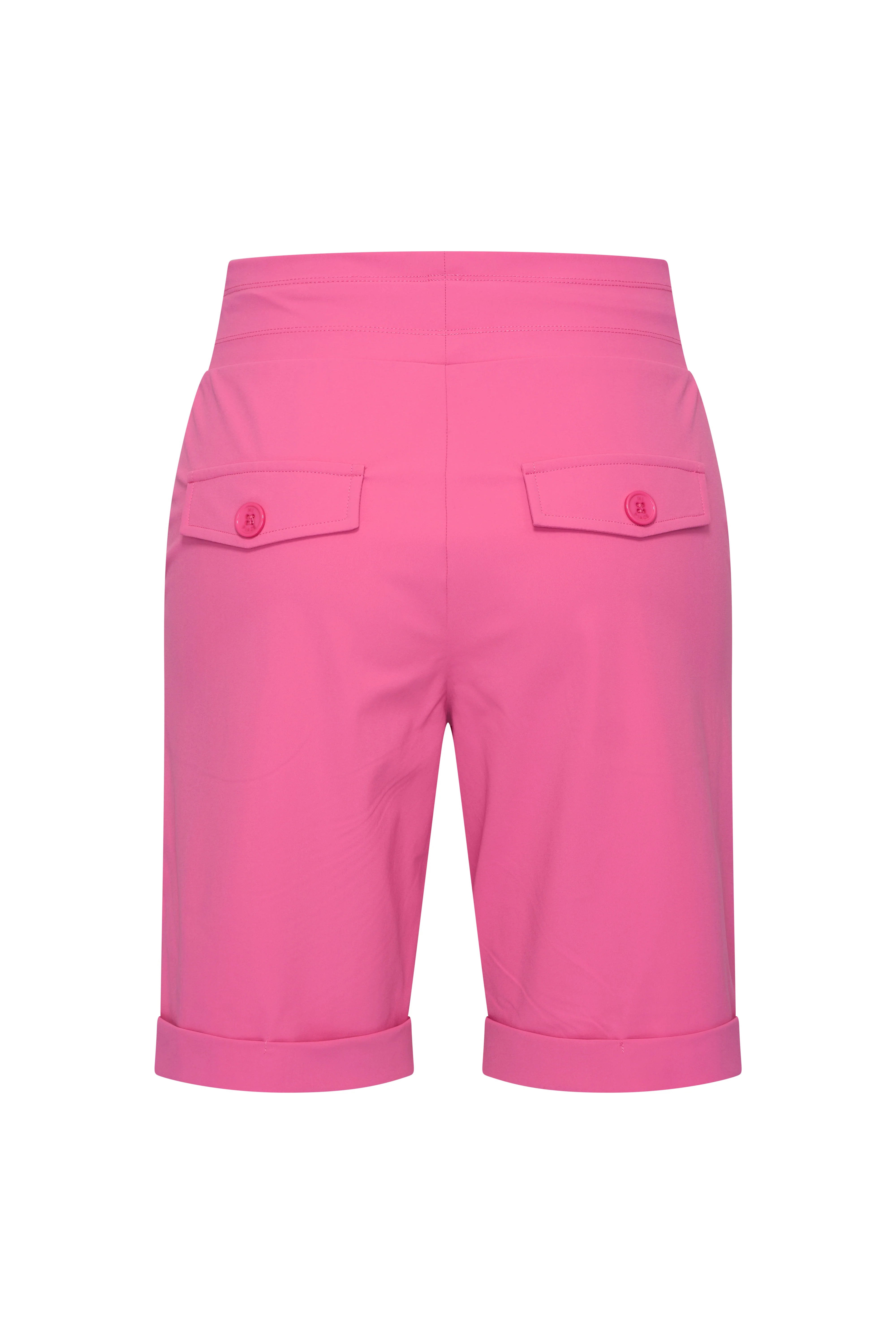 Mi Piace Travelstof iets wijdere Korte Broek 202423 rose