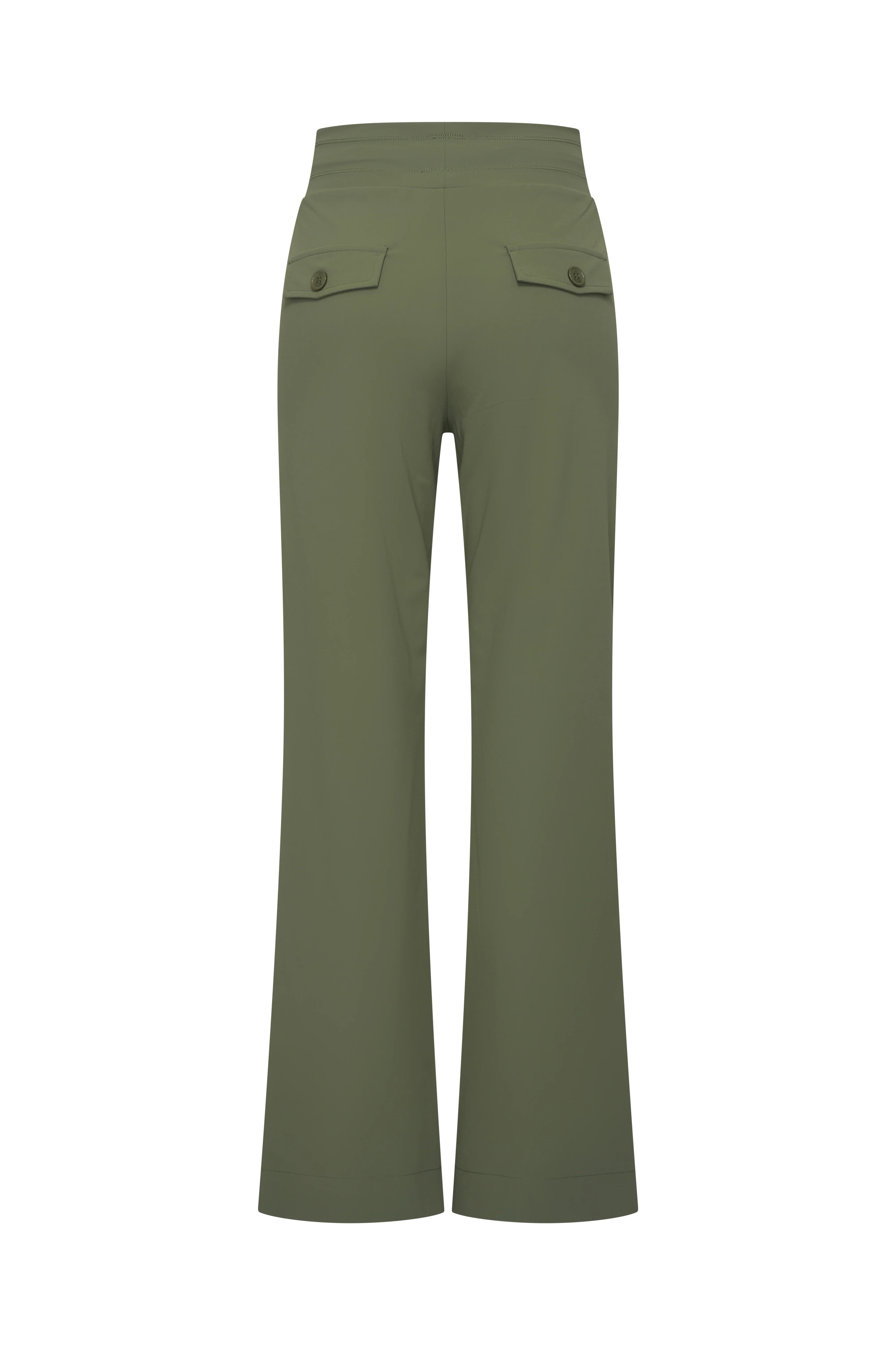 Mi Piace Travelbroek Recht Model 202089 olive