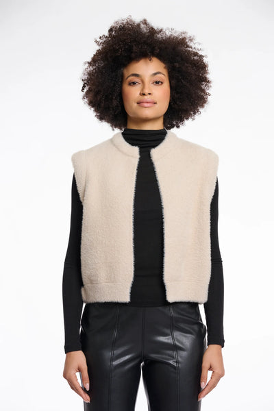 Rino & Pelle Elona Gilet stone