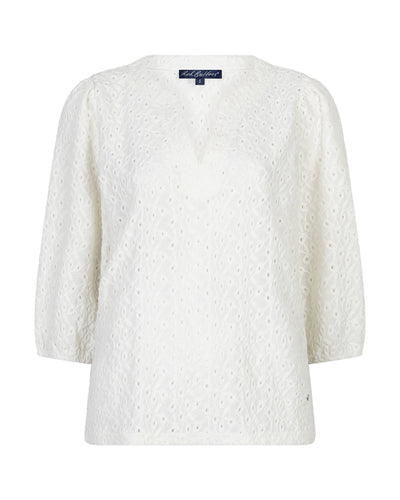 Red Button Top Ajour ecru