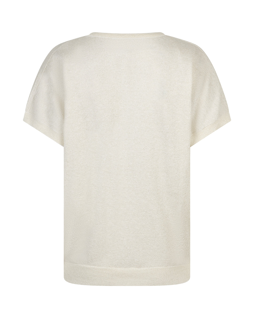 Red Button Jerry Sparkle Top pearl