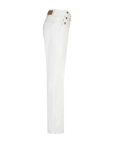Red Button Bibette Off-White & Buttons Broek L33 offwhite