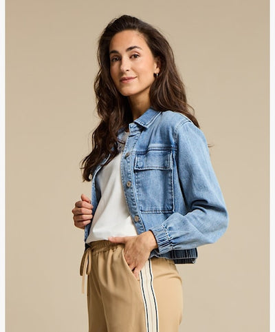 Red Button Juno Jacket Denim lightstone