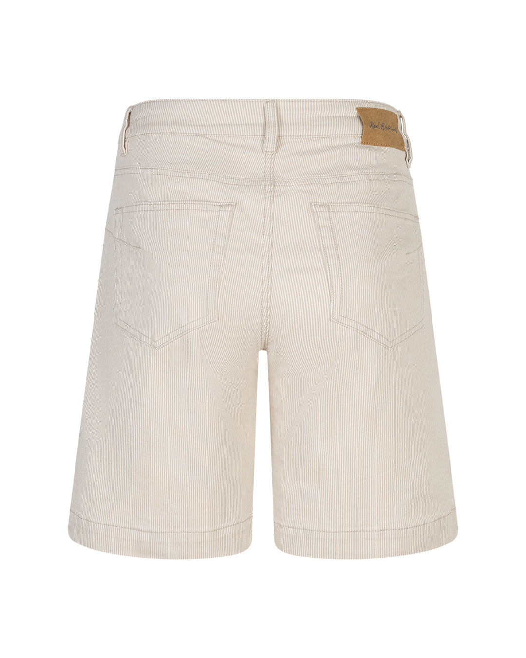 Red Button Kate Short Denim Stripe pebble