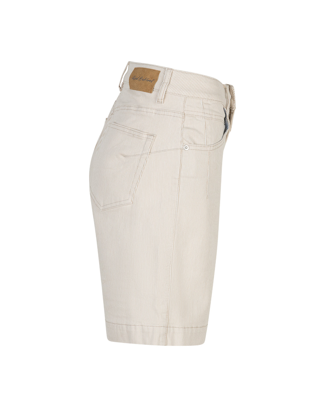 Red Button Kate Short Denim Stripe pebble