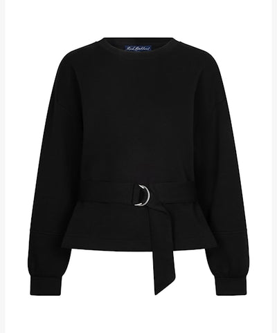Red Button Shakira Belt Top zwart