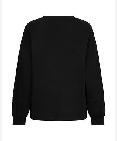 Red Button Shakira Belt Top zwart