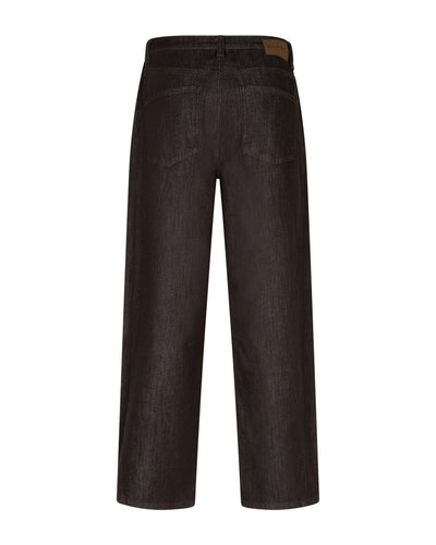 Red Button Cayla colored high rise barrel jeans Espresso - L28