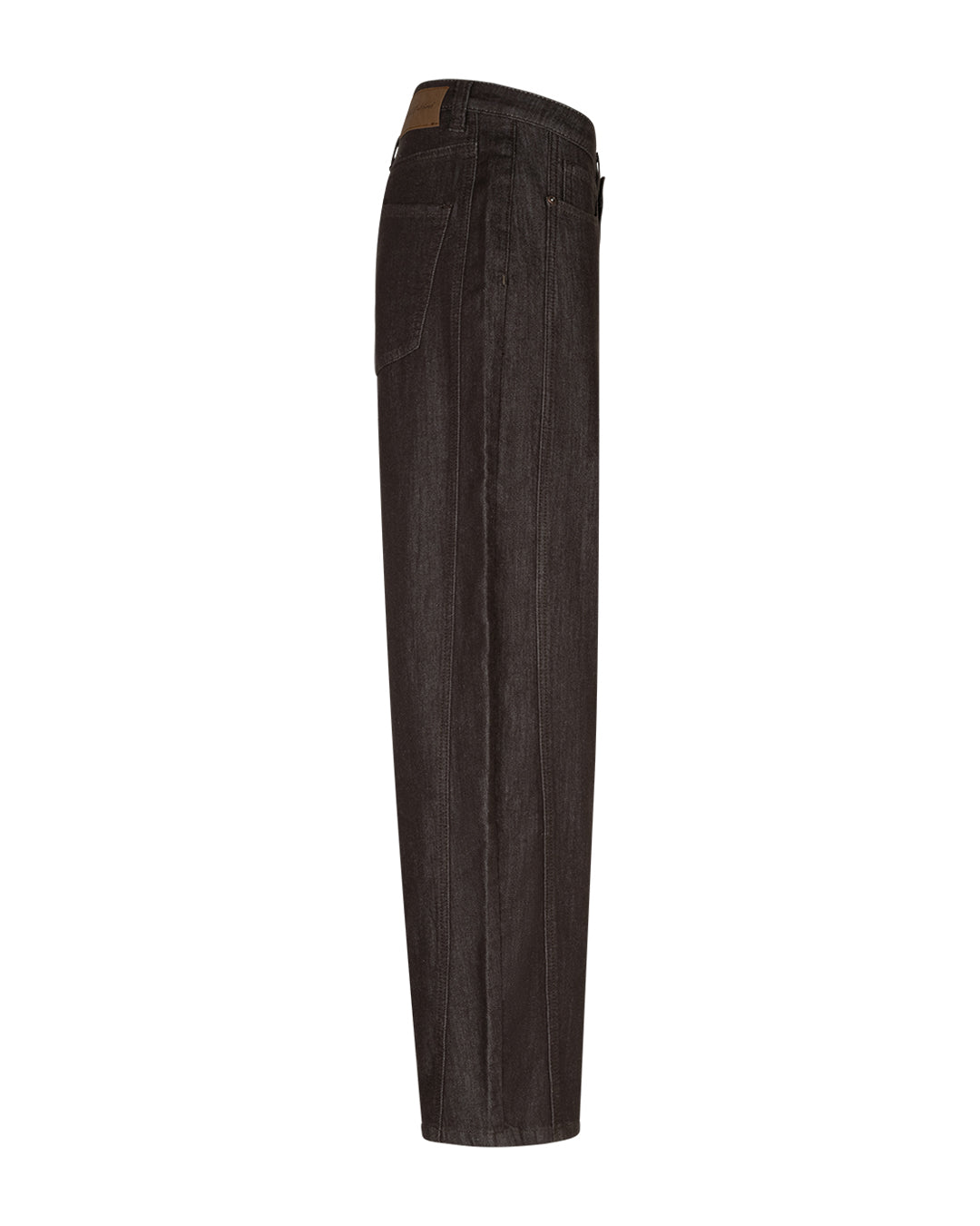Red Button Cayla colored high rise barrel jeans Espresso - L28