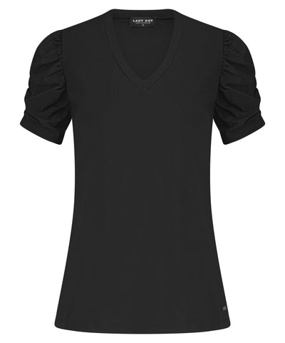 Lady Day Toya Travelstof Top zwart