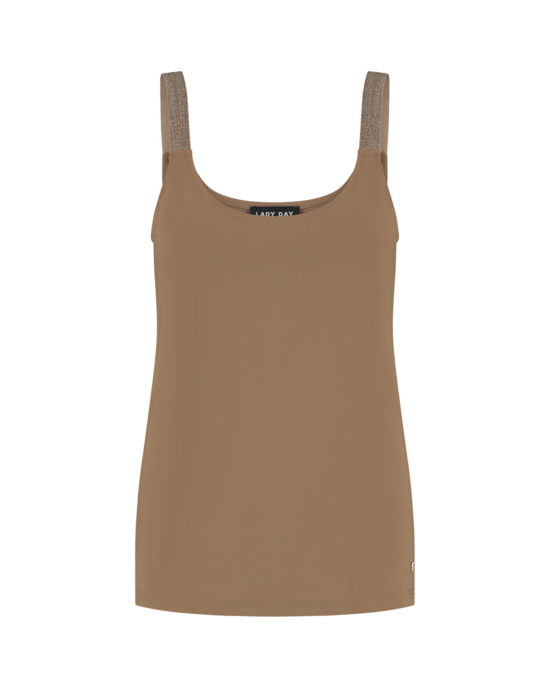 Lady Day Tuesday Travelstof Top mocha