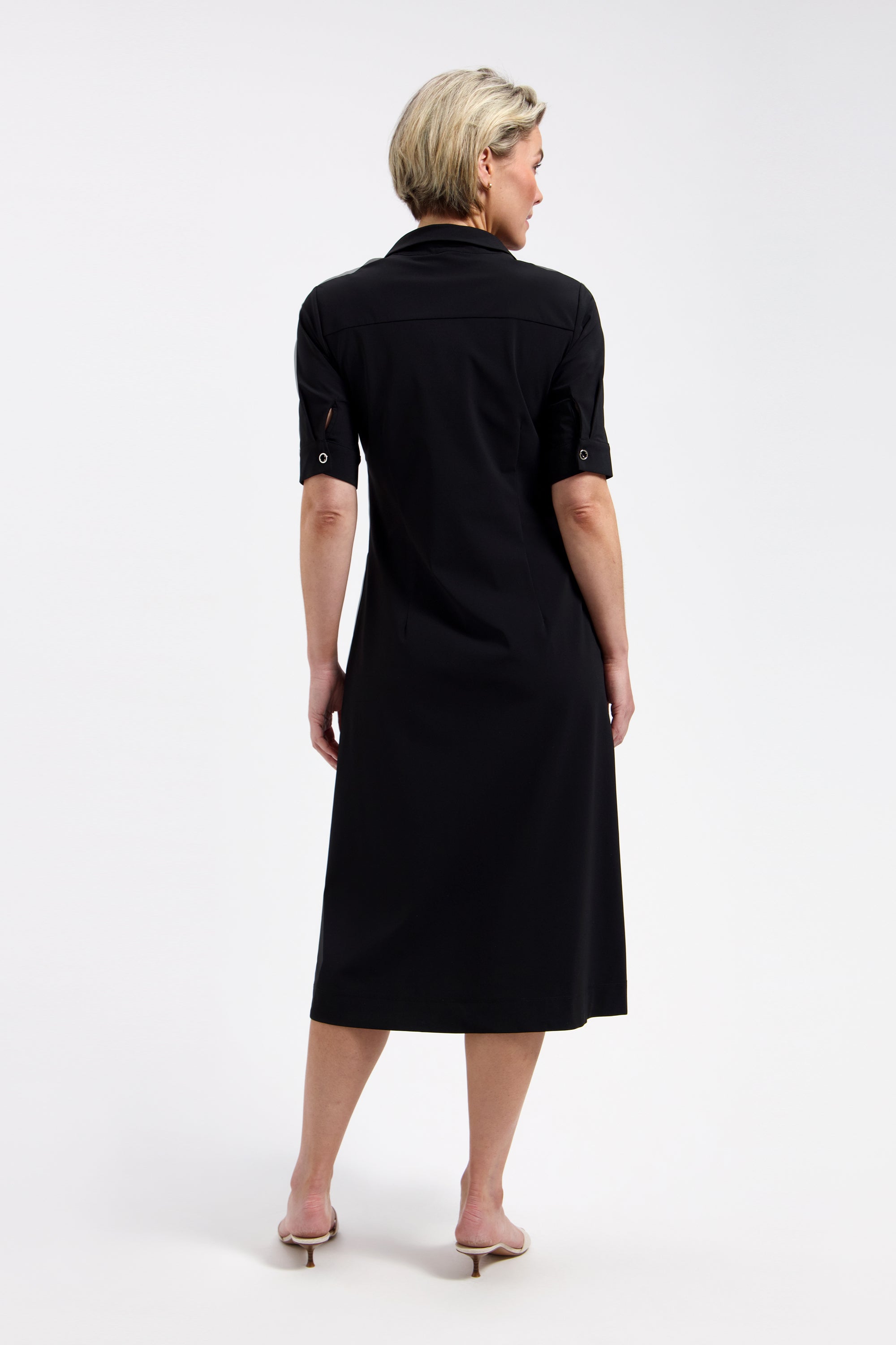 Lady Day Ursulla Travelstof Jurk zwart