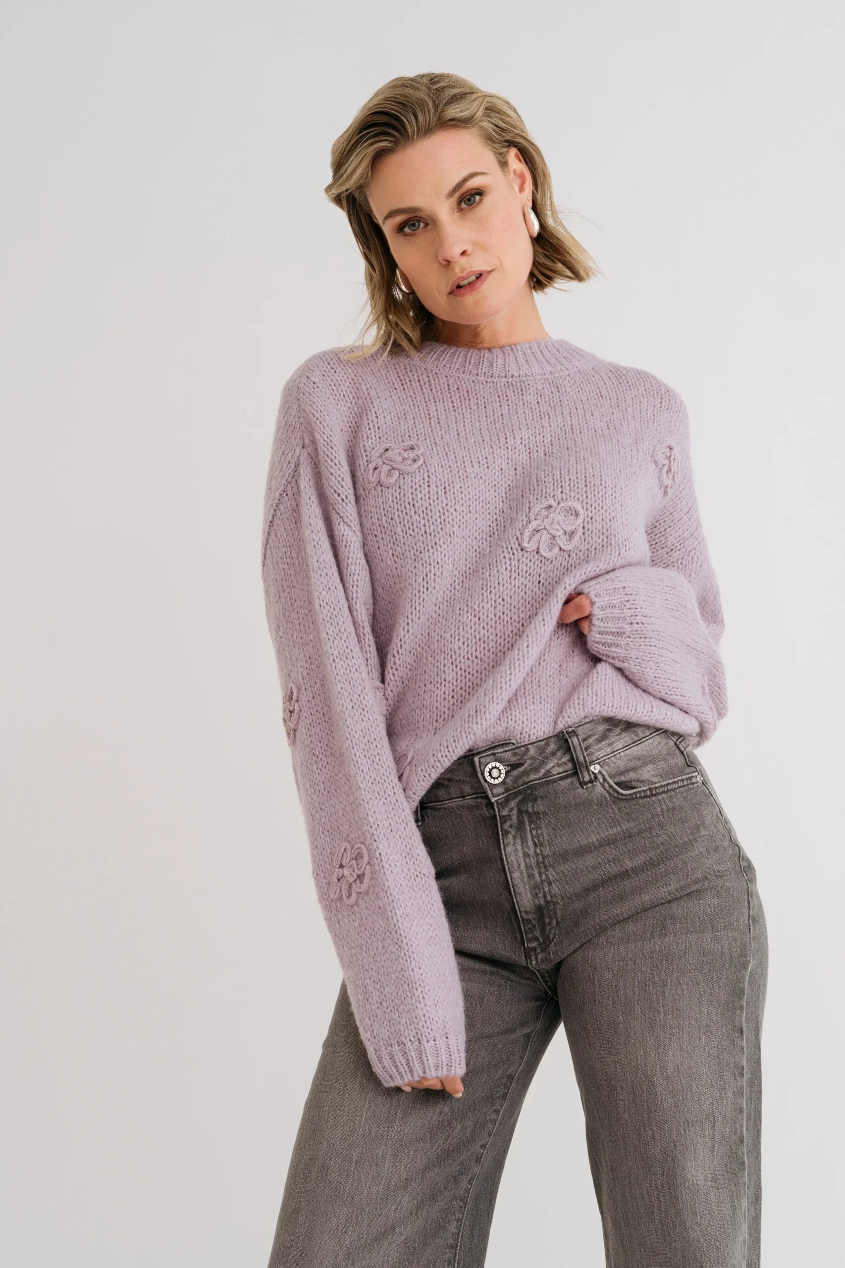 Maicazz Rosta Pullover trui  thistle