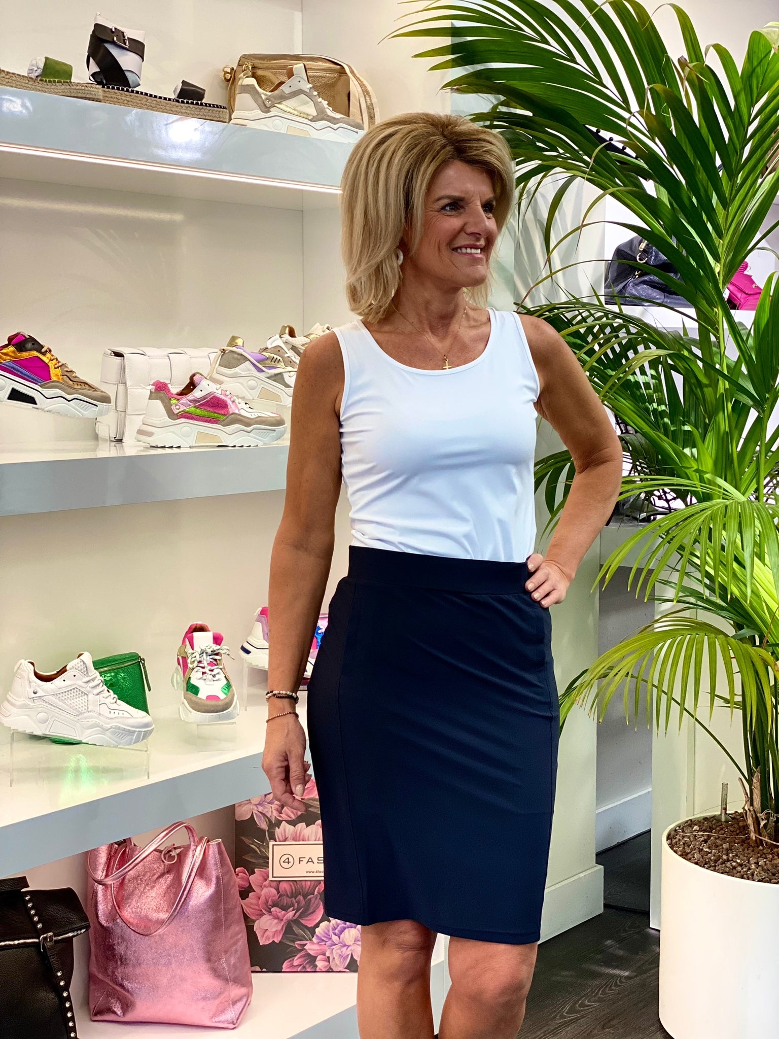 Suzy Q Kirsten Rok donkerblauw 8405