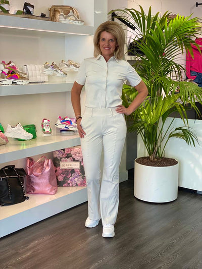 Mi Piace Travelstof Blouse Korte Mouw kit 202031