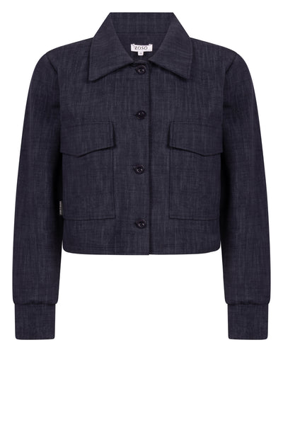 Zoso Susan Jacket navy denim