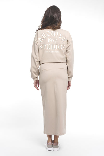 Zoso Emmy Sweater sand stone