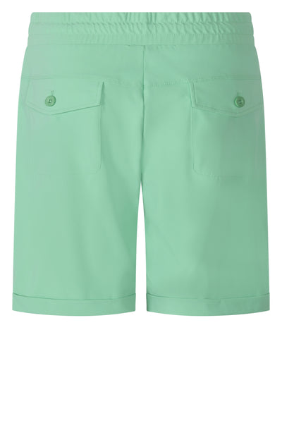 Zoso Bowie Travelstof Korte Broek mint