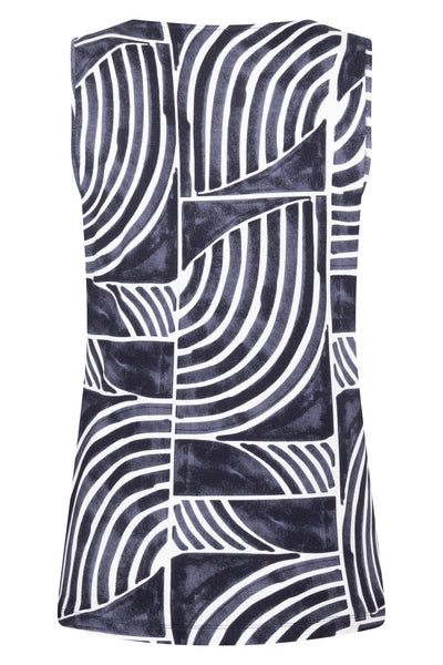 Zoso Britt Top donkerblauw navy
