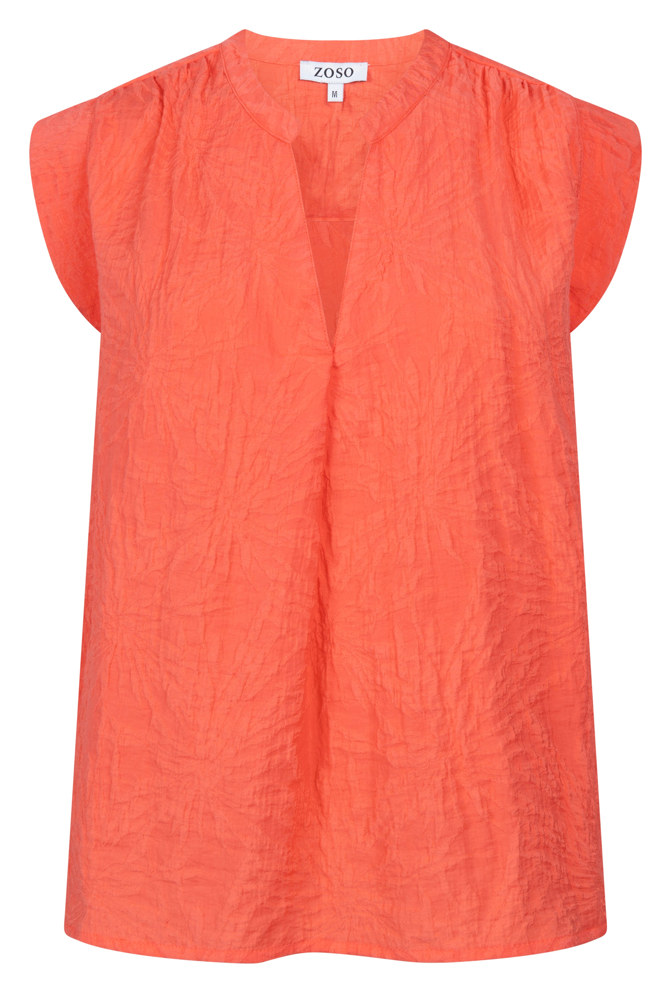 Zoso Debby Blouse coral