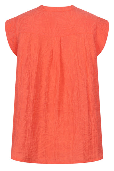 Zoso Debby Blouse coral