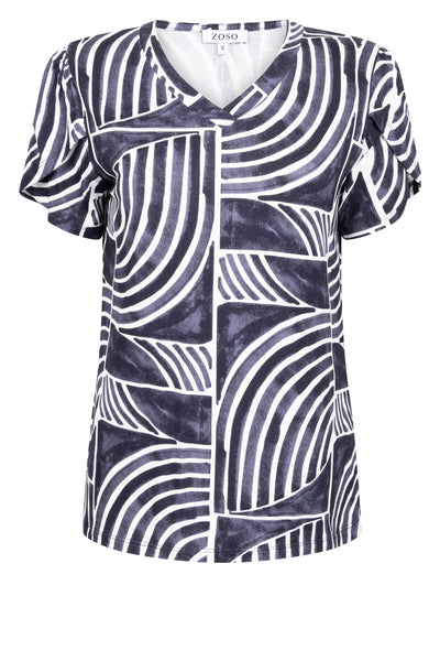 Zoso Dorien Top donkerblauw navy