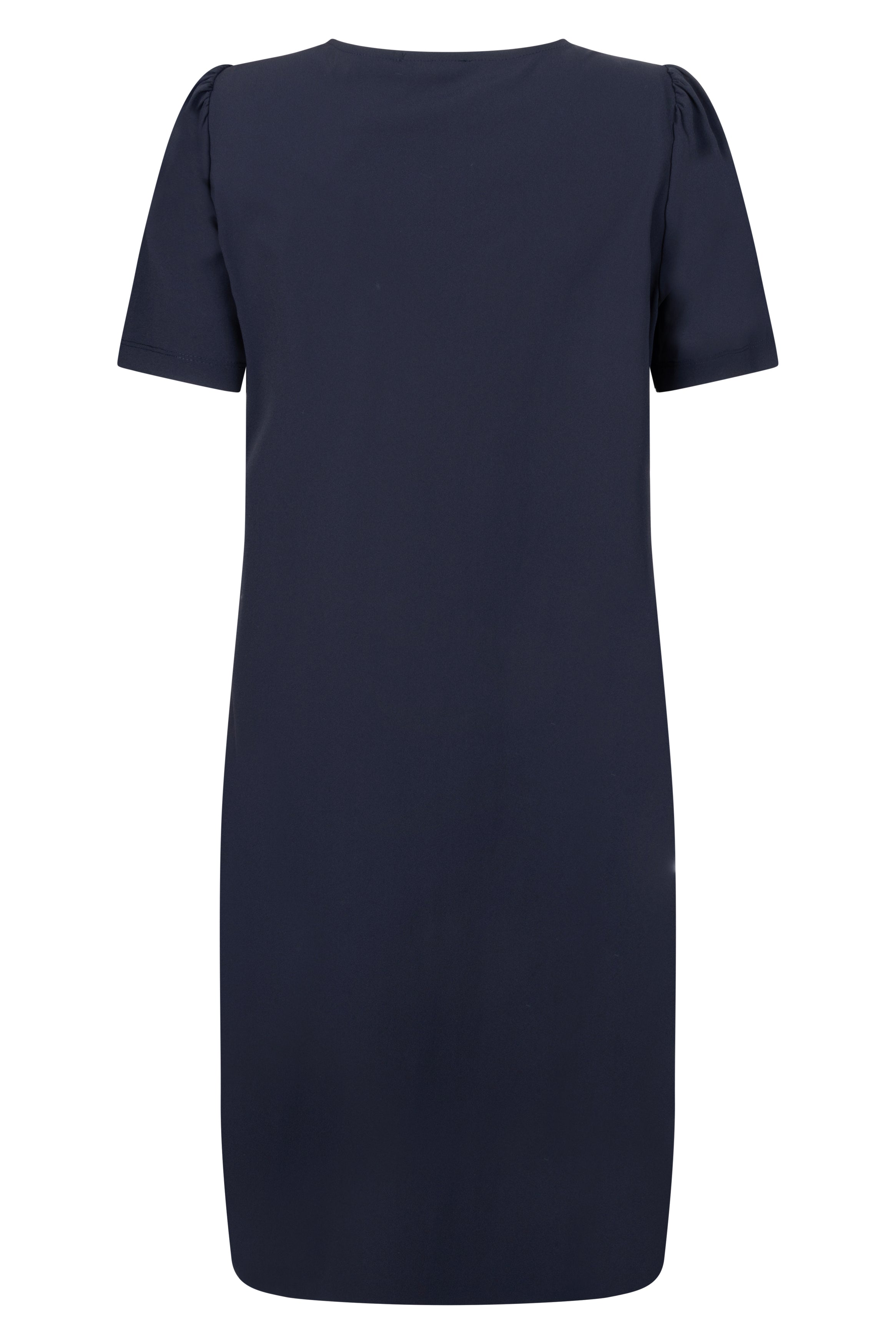 Zoso Juulz Travelstof Jurk donkerblauw navy