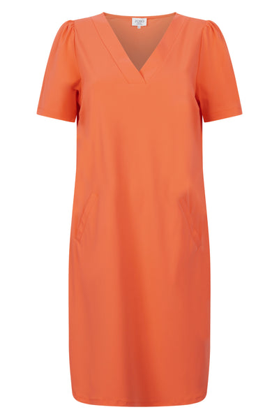 Zoso Juulz Travelstof Jurk coral