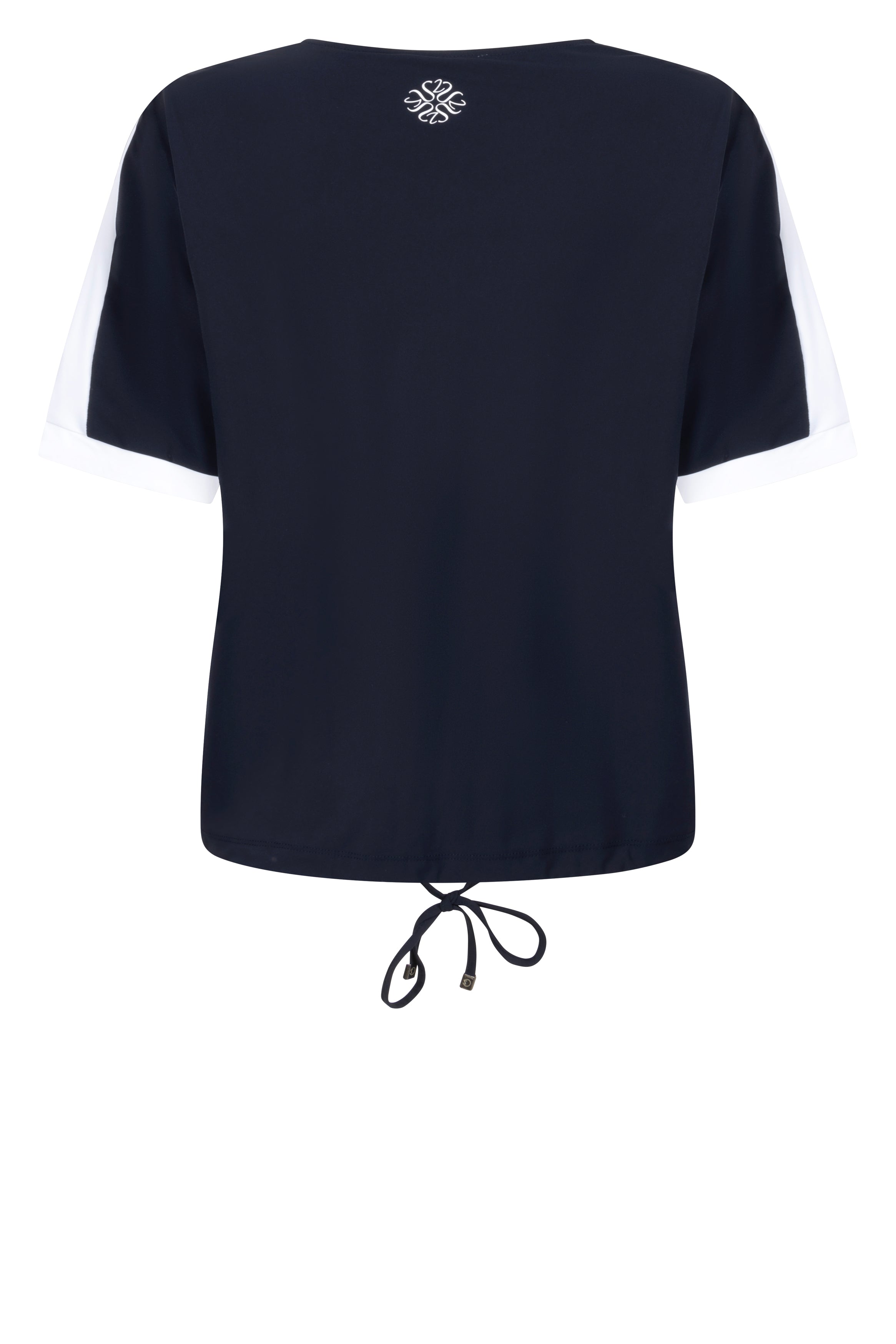 Zoso Lisanne Travelstof Top donkerblauw