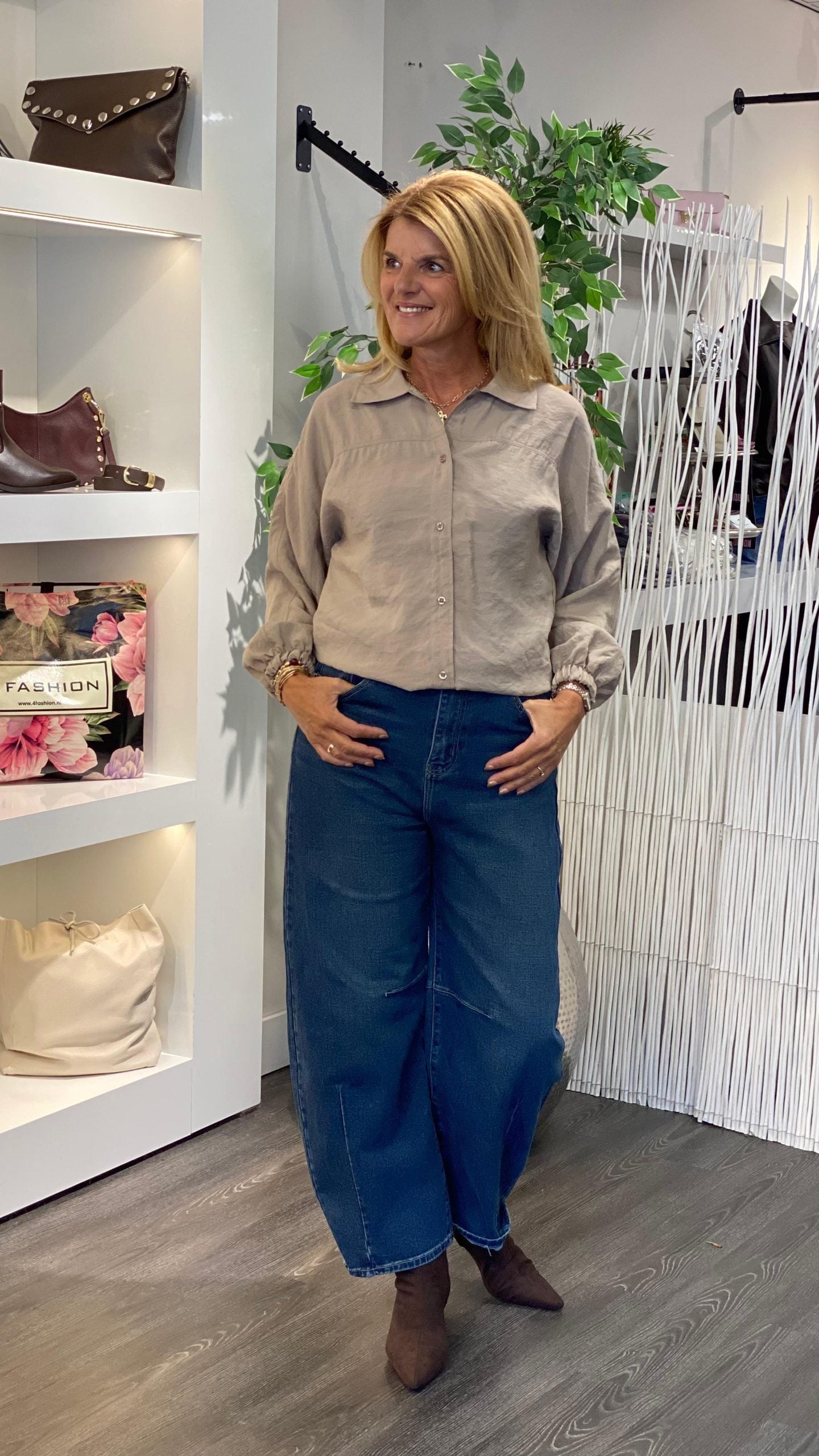 Zoso Lisa Blouse mocha