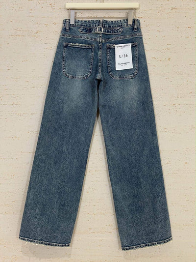 Queen Hearts Jeans W5008-1 washed blue