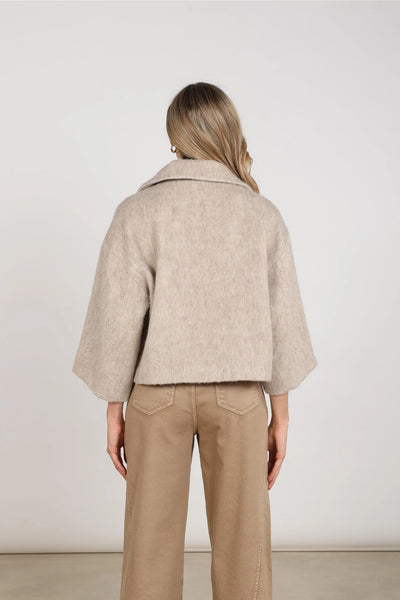 Nukus Danique Jacket Pearl sand