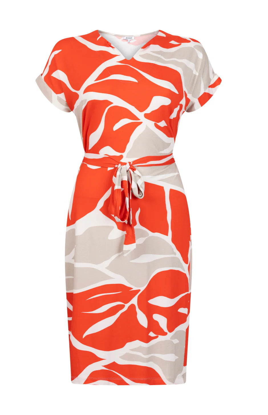 Zoso jurk claire zand oranje