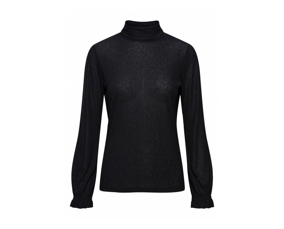 Co Woman Sabine Turtleneck zwart