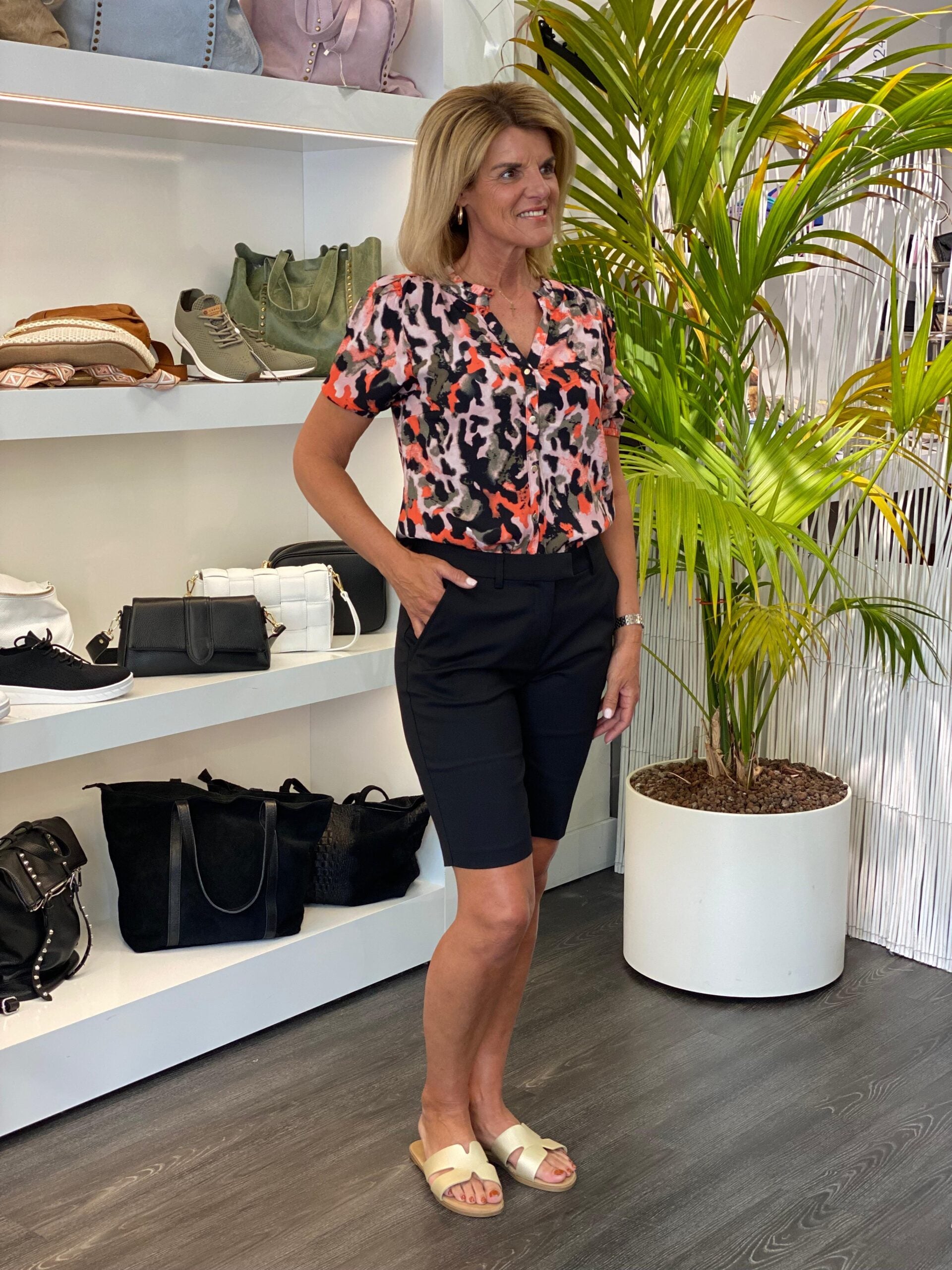 Freequent isabella short zwart