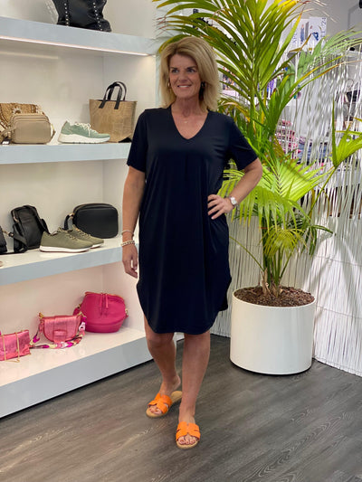 Freequent Jurk Floi black