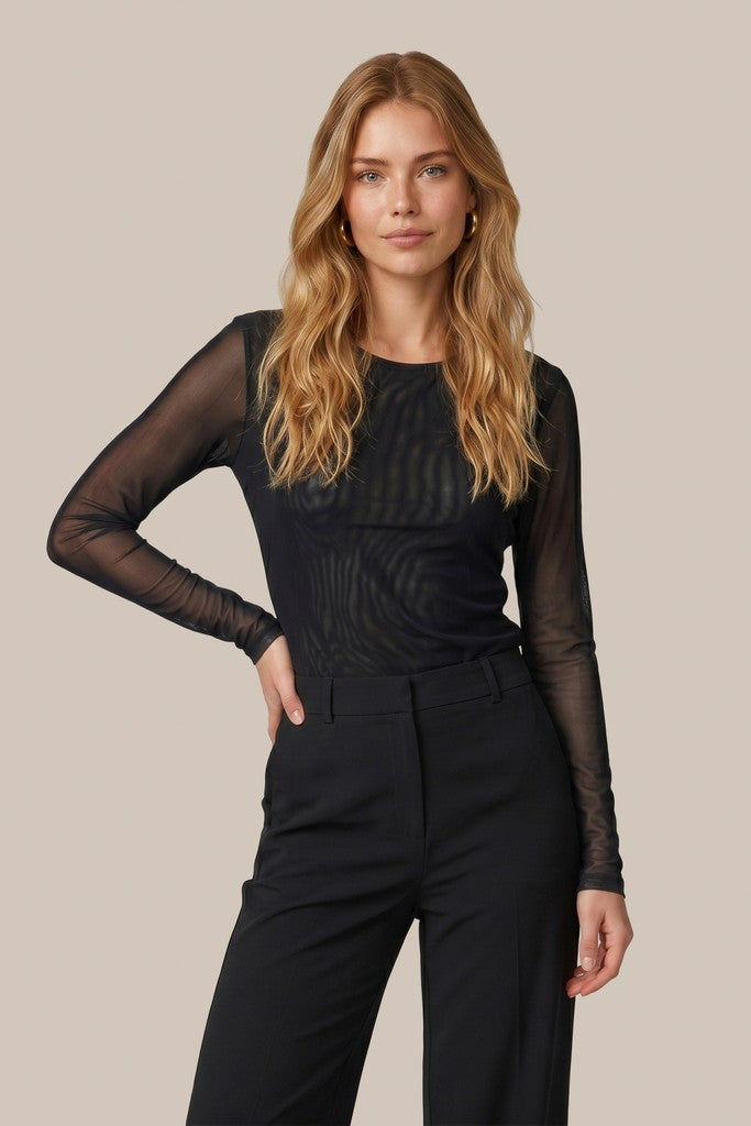 C&S Tanea Top black
