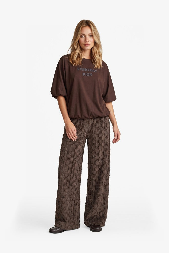 Fluresk Dez T-Shirt dark chocolate