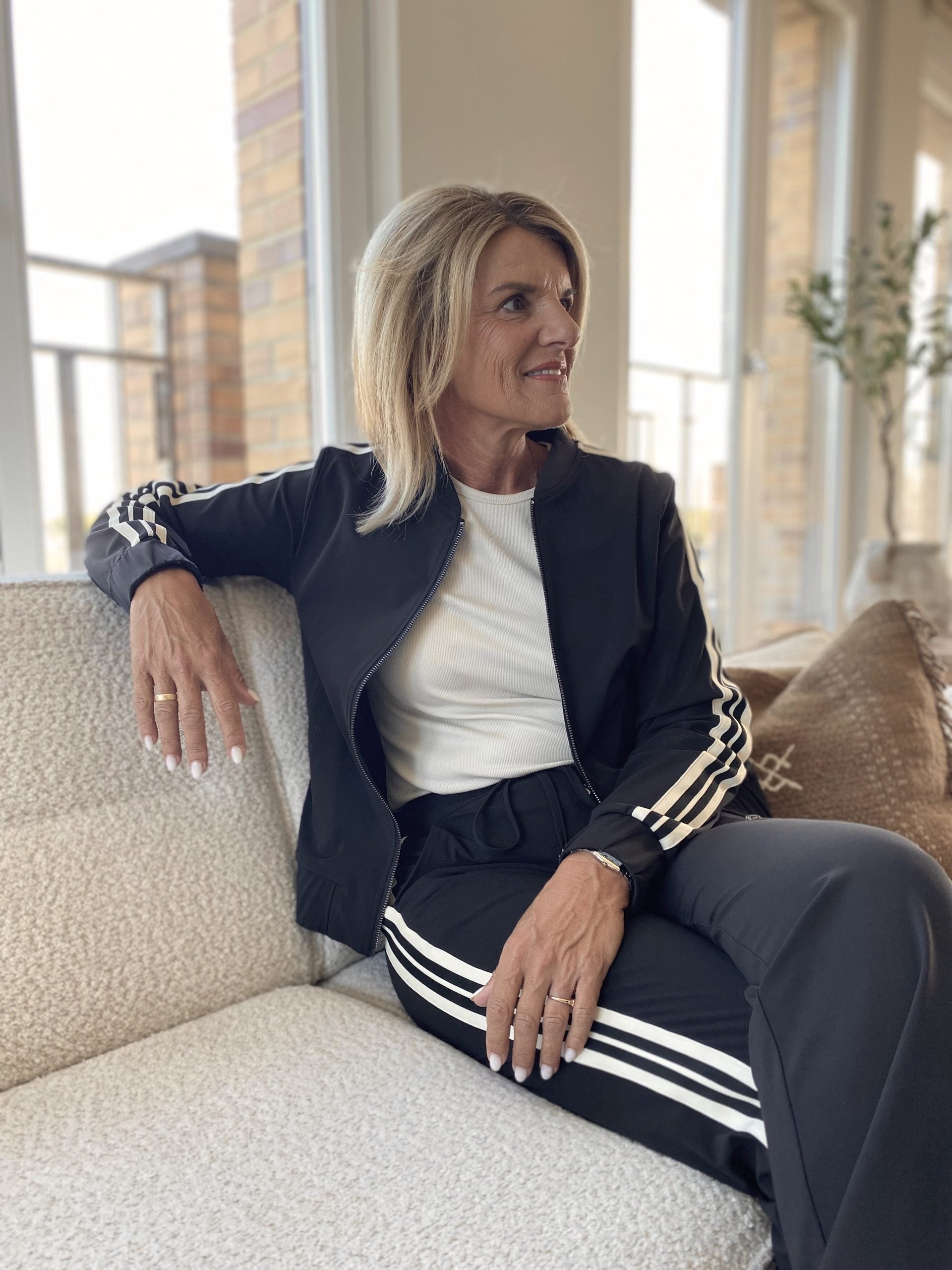 Mi Piace Travelbroek Tape Binding Winterkwaliteit 202668 zwart