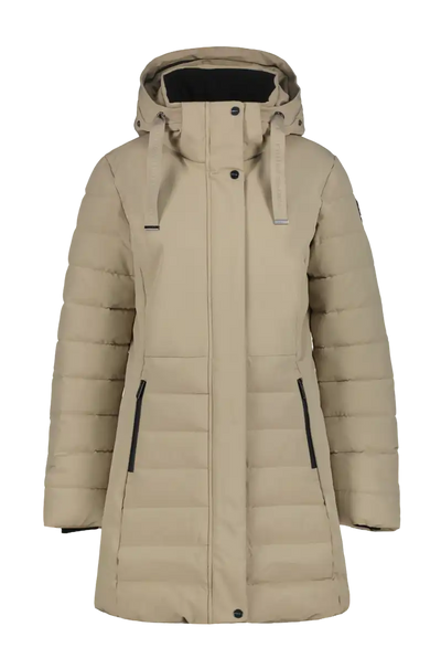 Luhta Haukkala Winterjas Beige