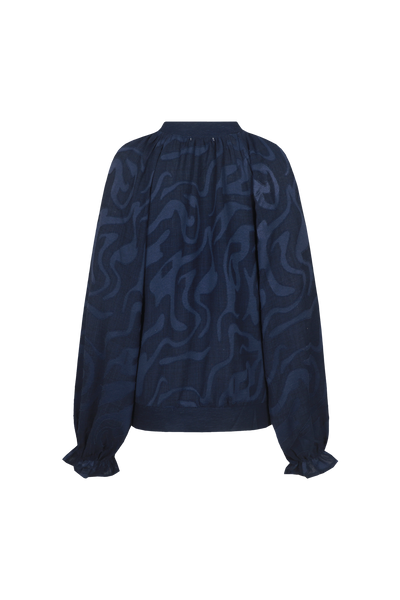 C&S Linora Blouse midnight blue