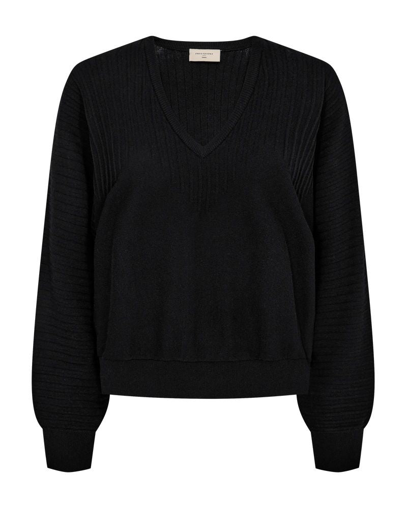 Freequent Alfa Pullover trui  black