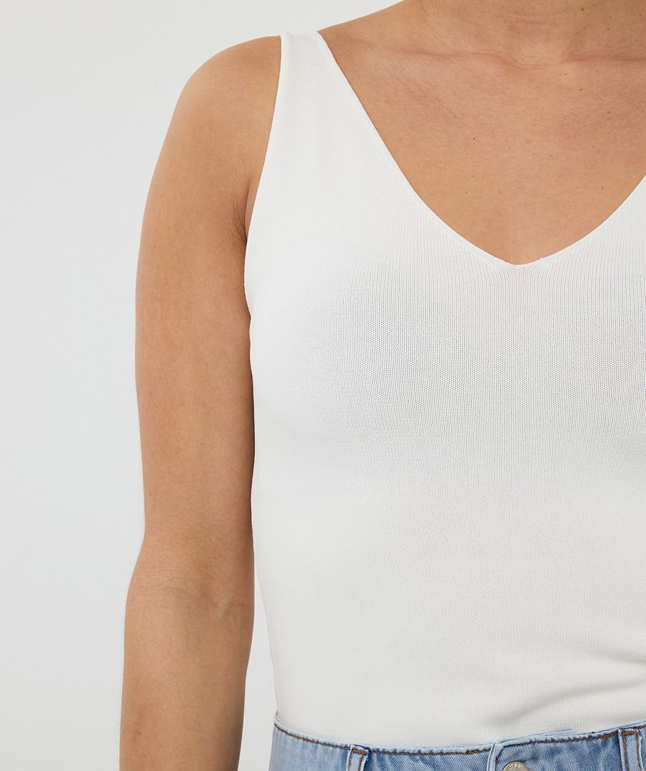 Esqualo Singlet Top HS25.07207 offwhite