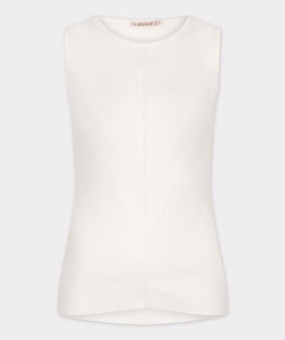 Esqualo Camisole V-pattern HS25.07209 offwhite