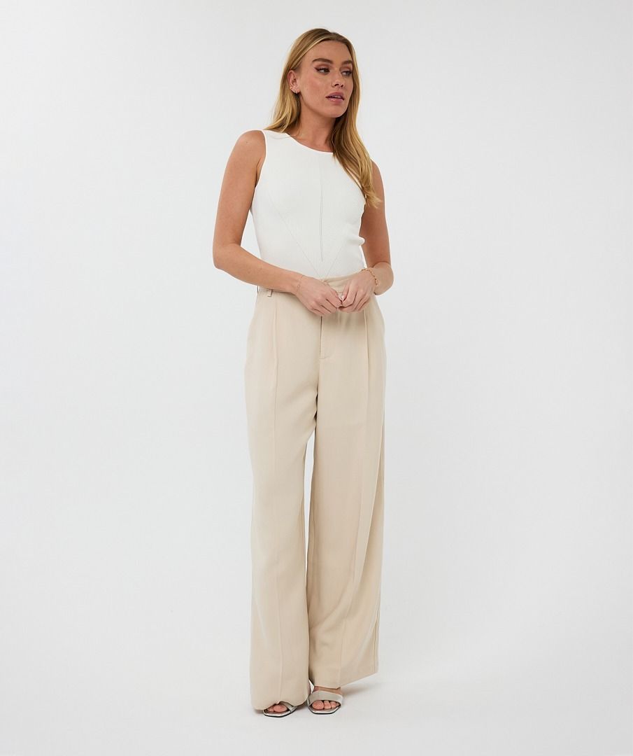 Esqualo Camisole V-pattern HS25.07209 offwhite