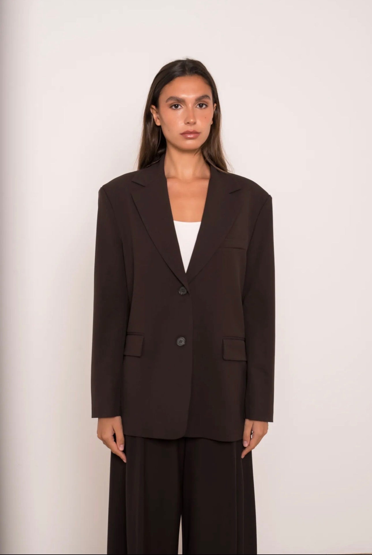 Attentif Blazer 26183 Coffee